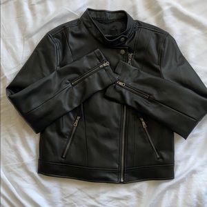 Banana Republic size small vegan leather jacket
